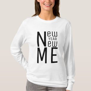 Retro New Years Resolution Motivational  T-Shirt