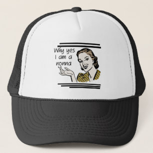 Retro Nonna Tshirts and Gifts Trucker Hat