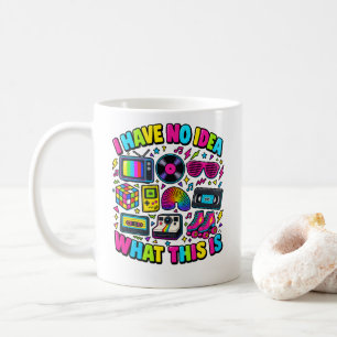 Retro Nostalgia "I Have No Idea What This Is" Coffee Mug
