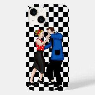 Retro Nostalgic 1950's Couple Dancing Case-Mate iPhone 14 Case