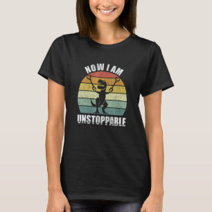 Retro Now I Am Unstoppable   Rex  Vintage T-Shirt
