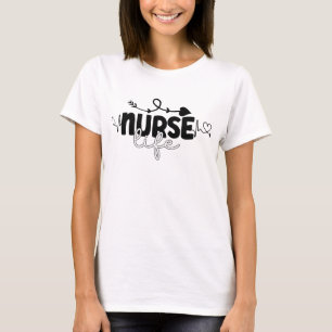 Retro Nurse Life for Registered Nurse, Nurse's day T-Shirt