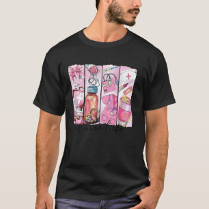 Retro Nurse Mum Wife Daughter Nurse Graduation RN T-Shirt