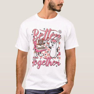 Retro Nurse Valentine Ultrasound Tech Sonographer  T-Shirt