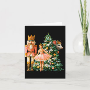 Retro Nutcracker Ballet Nk Christmas Xmas Vibes Wo Card