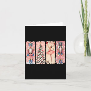 Retro Nutcracker Ballet Nk Christmas Xmas Vibes Wo Card