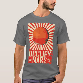 Retro Occupy Mars  T-Shirt