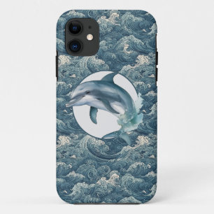 Retro ocean waves Case-Mate iPhone case