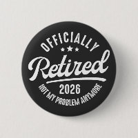 Retro Officially Retired 2026 Funny Retirement