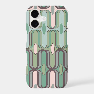 Retro Ogee Pods Pastels Abstract Mod Phone Case