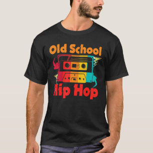 Retro Old School Graffiti Cassette Hip Hop 80s 90s T-Shirt