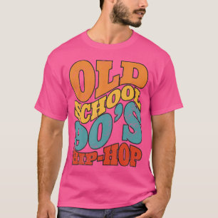 Retro Old School Hip Hop 80S 90S Graffiti T-Shirt
