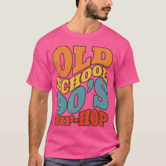 Retro Old School Hip Hop 80S 90S Graffiti T-Shirt