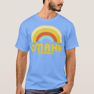Retro Omaha Nebraska  T-Shirt