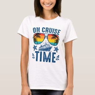 Retro On Cruise Time Summer Vacation Outfits For W T-Shirt