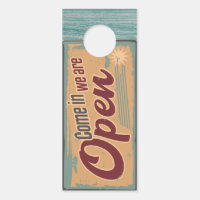 Retro Open or Closed Shop Sign