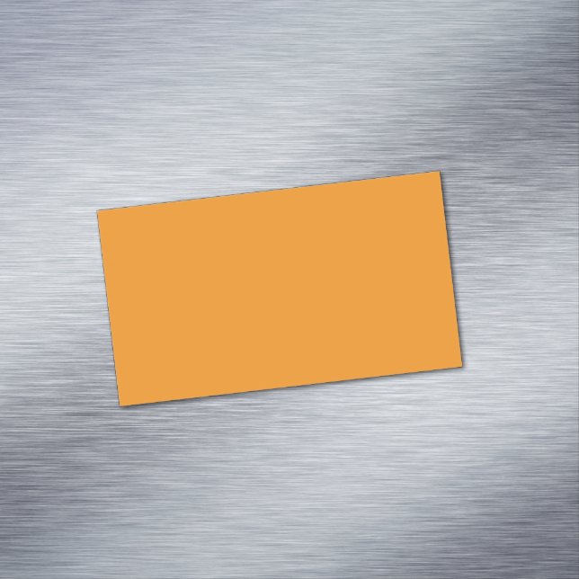 Retro Orange Background Texture for Graphic Design Magnetic Business Card (In Situ)