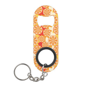 Retro Orange Citrus Pattern