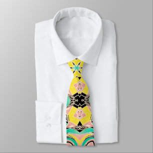 Retro ornament tie