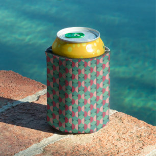 Retro Ovals and Semi-Circles  Can Cooler