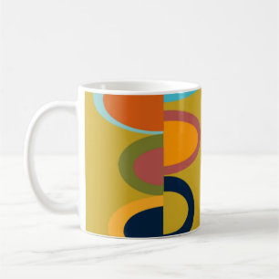 Retro Ovals Coffee Mug