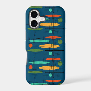 Retro Ovals Dots & Lines