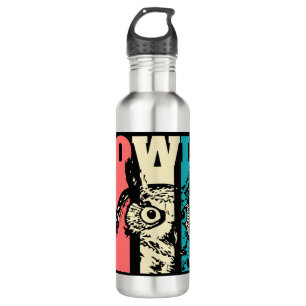 Retro Owl 710 Ml Water Bottle