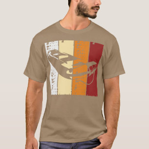 Retro Paddle Boat Rafting Raft Rafter  T-Shirt