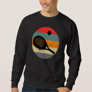 Retro Padel Tennis , Padel Tennis, Padel Trainer Sweatshirt