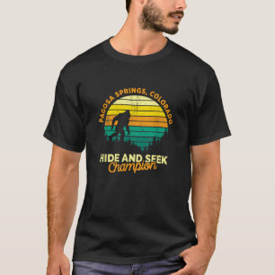 Retro Pagosa Springs Colorado Big foot Souvenir T-Shirt