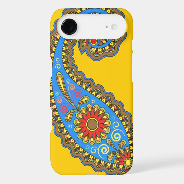Retro Paisley Case-Mate iPhone Case (Back)