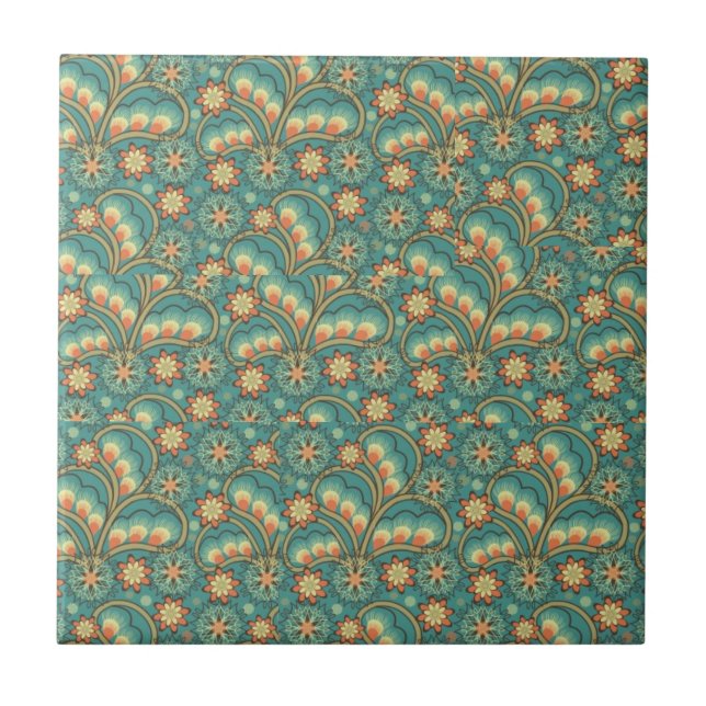 Retro Paisley Tile (Front)