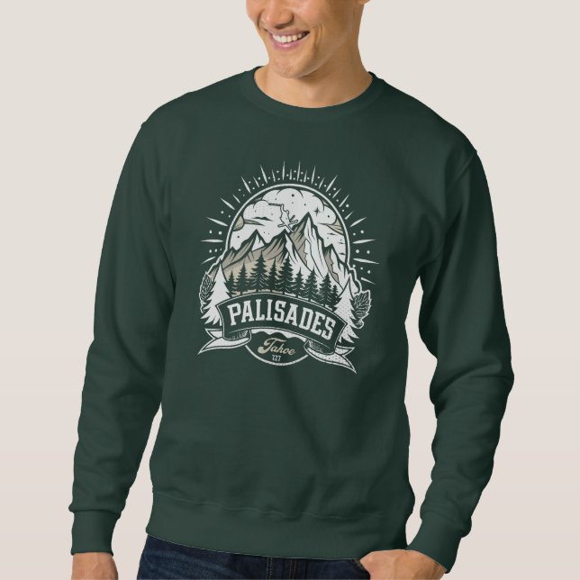 Retro Palisades Tahoe Ski Sweatshirt (Front)