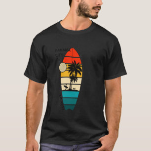 Retro Panama City Beach Florida Surfboarders Surfe T-Shirt