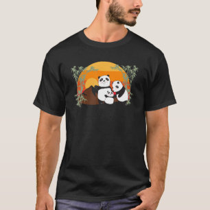 Retro Panda Bear Animal Retro Vintage T-Shirt