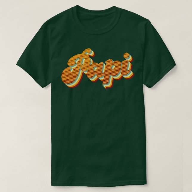 Retro Papi T-Shirt (Design Front)