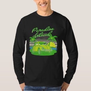 Retro Paradise Island Spring Break T-Shirt
