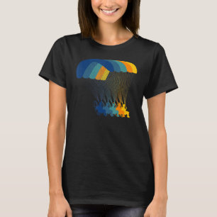 Retro Paramotor Vintage Paramotoring Paraglider Ha T-Shirt