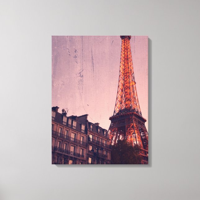 Retro Paris - Always a Good Idea - Wrapped Canvas (Front)