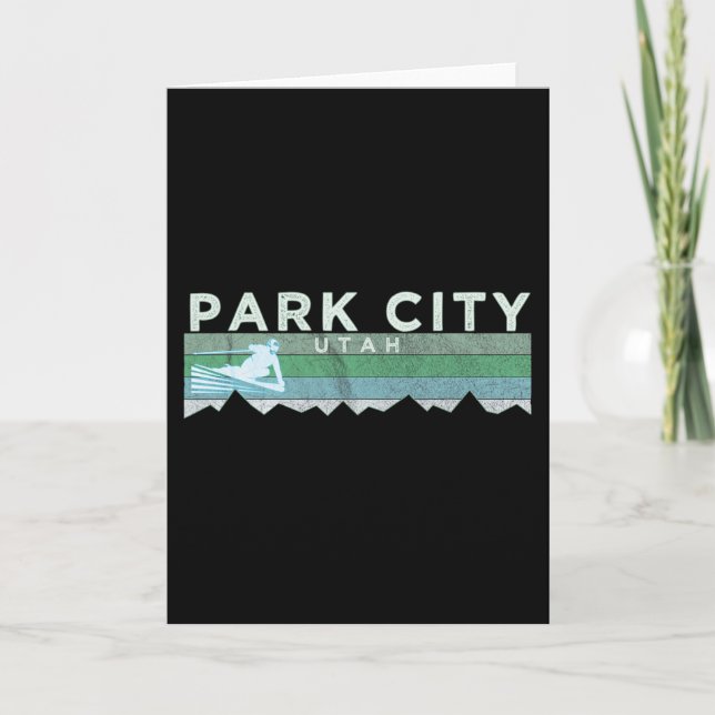 Retro Park City  Card (Front)