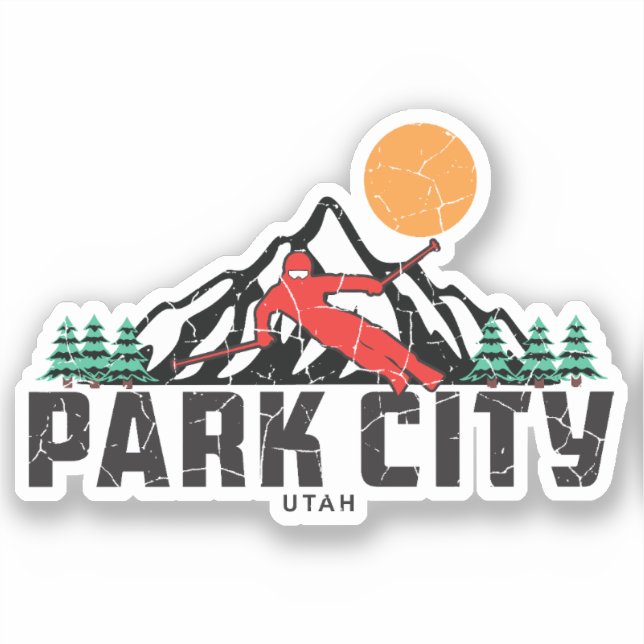 Retro Park City Ski  (Front)