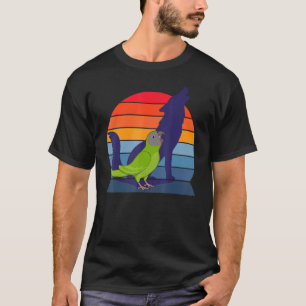 Retro Parrot I Howling Wolf I Screaming Dusky head T-Shirt