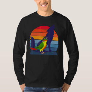 Retro Parrot I Howling Wolf I Screaming Yellow sid T-Shirt