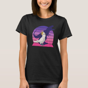 Retro Parrot I Tyrannosaurus Rex I Screaming Cocka T-Shirt
