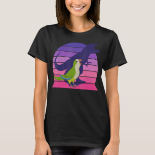Retro Parrot I Tyrannosaurus Rex I Screaming Green T-Shirt