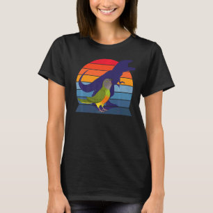 Retro Parrot I Tyrannosaurus Rex I Screaming Seneg T-Shirt
