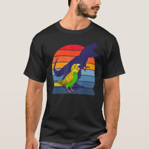 Retro Parrot I Tyrannosaurus Rex I Screaming Yello T-Shirt