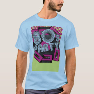 Retro Party Background T-Shirt