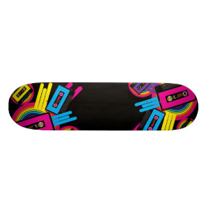 Retro Party Design Skateboard