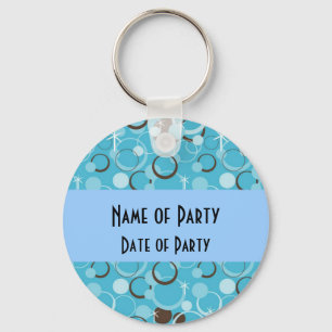 Retro Party Favours Key Ring